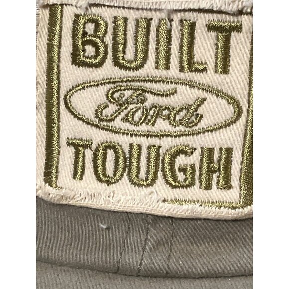 Ford Built Ford Tough Distressed Cap with Tags Never Worn - Picture 2 of 10